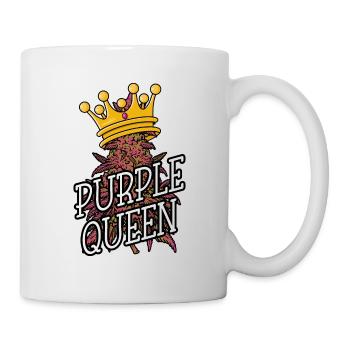 Cannabis Purple Queen - Mug blanc - blanc - Droite