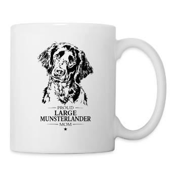 Large Munsterlander Mom Dog Dog Wilsigns - Mug - white - Right