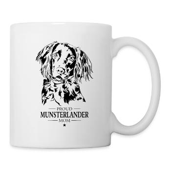 Munsterlander Mom Hunde Münsterländer Wilsigns - Tasse - Weiß - Rechts