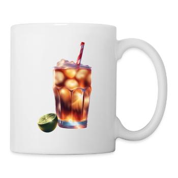 A glass of cold soda drink - Mug - white - Right