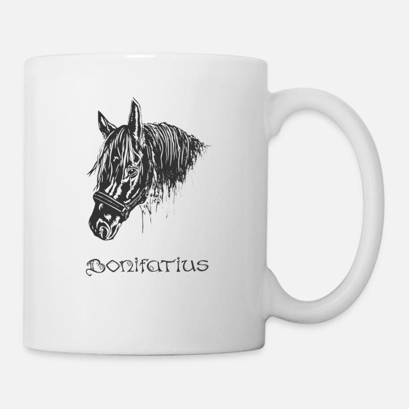 Bonifatius - Tasse - Weiß