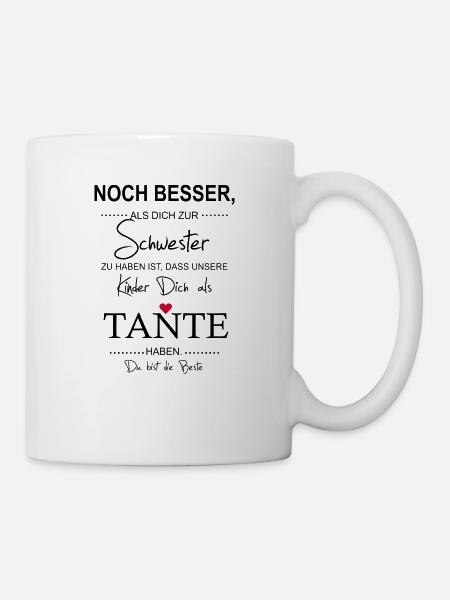 enda bedre enn å ha din søster tante - Kopp - hvit