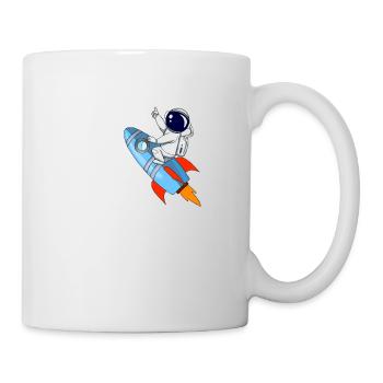 Astronaut to the moon! - Mug - white - Right