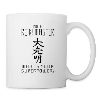 Reiki Master Superpower | Reiki Master Gifts - Mug - white - Right