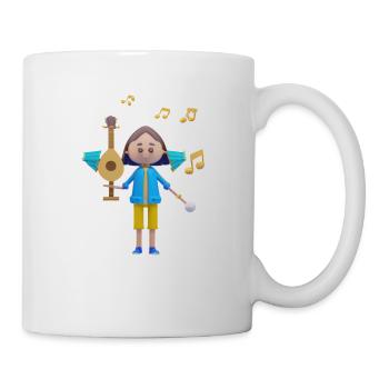 Drôle 27 - Mug blanc - blanc - Droite