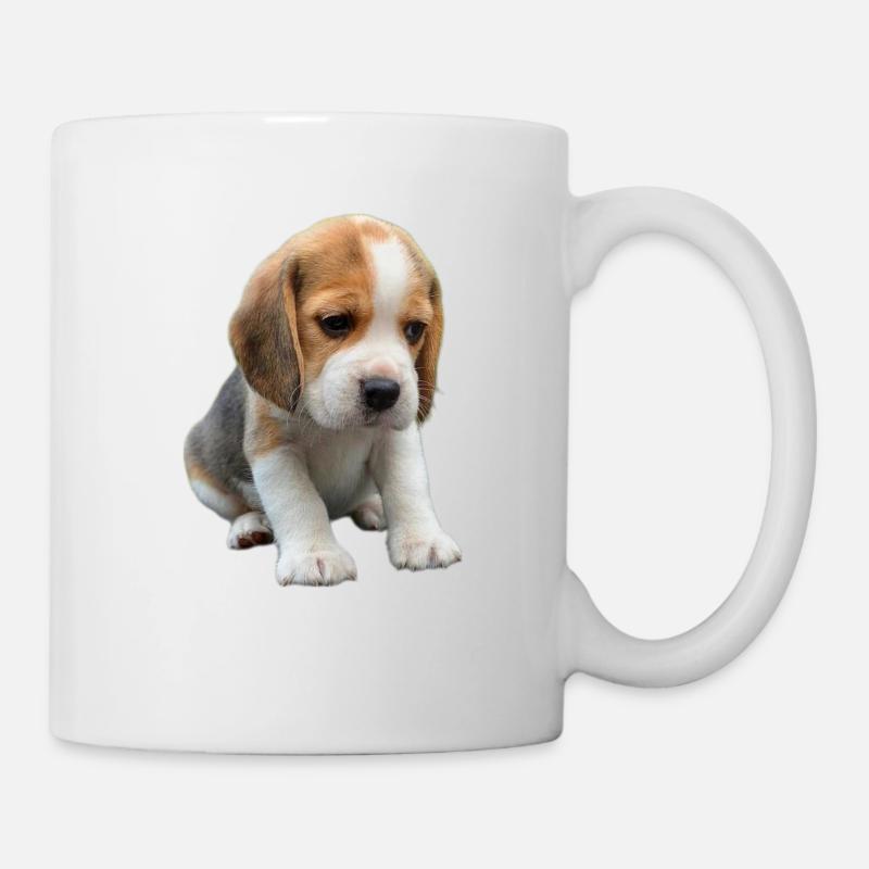 Beagle - Tasse - Weiß