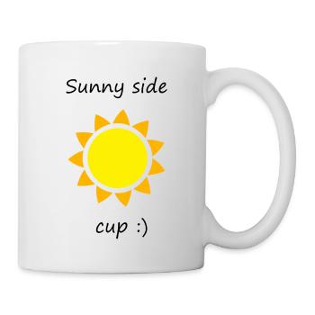 Sunny side cup ☀️ - Mug - white - Right