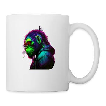 Monkey,Design,Neo,Comic - Mug - white - Right