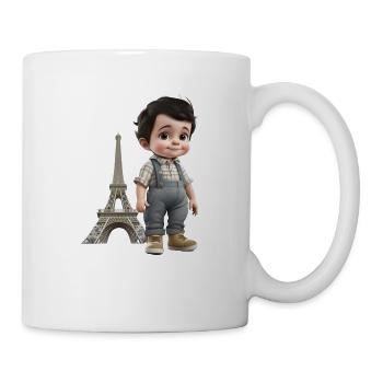 EIFFELTURM - KLEINER JUNGE - Tasse - Weiß - Rechts