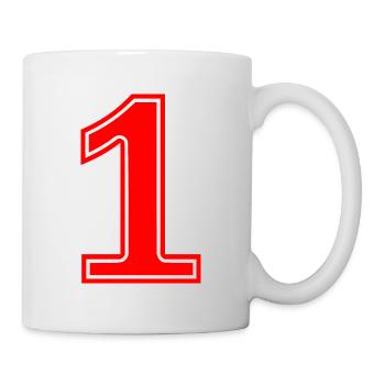1 - Tasse - Weiß - Rechts