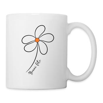 FÊTE DES MÈRES. BONNE FÊTE MAMAN. MAMAN. FÊTE - Mug blanc - blanc - Droite