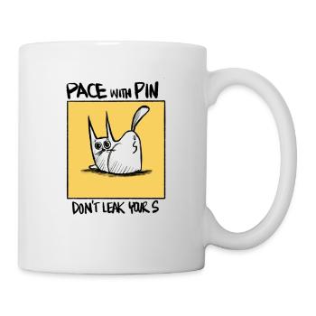 don't leak your s - Mug - white - Right