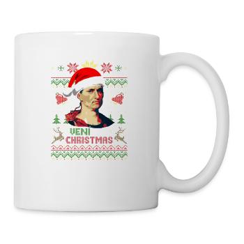 Veni Vidi Christmas Julius Caesar - Mug - white - Right