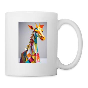 Giraffe - Tasse - Weiß - Rechts