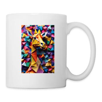 Origami Giraffe - Tasse - Weiß - Rechts