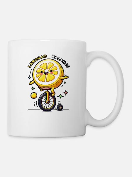 Lemon Aid - Tasse - Weiß