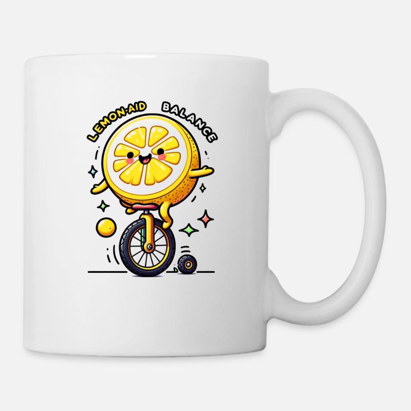 Lemon Aid - Tasse - Weiß
