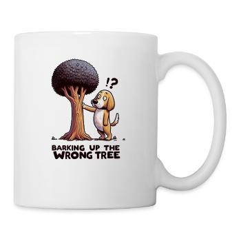Barking Up The Wrong Tree - Mug - white - Right