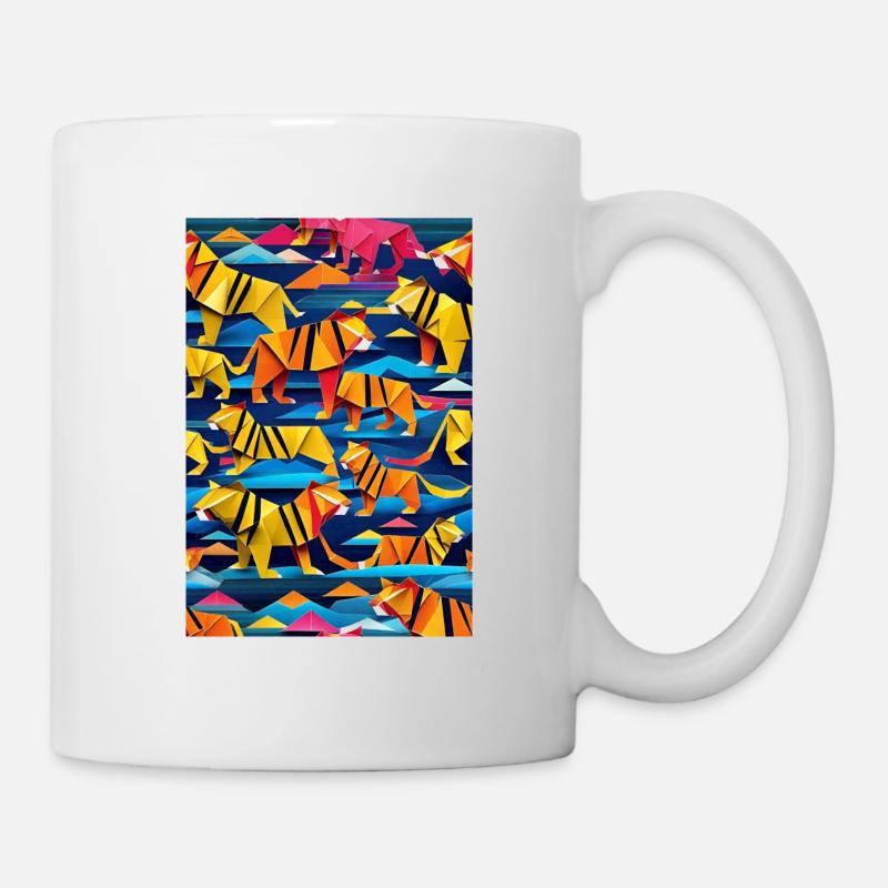 Paper Tigers - Mug - white