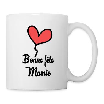 OMA. MAMA. MUTTERTAG. ALLES GUTE ZUM OMA-TAG - Tasse - Weiß - Rechts