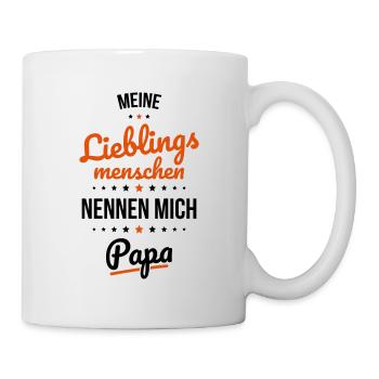 My favorite people call me Daddy Father's Day - Mug - white - Right