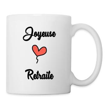KOLLEGE. ANFANGEN. RUHESTAND - Tasse - Weiß - Rechts