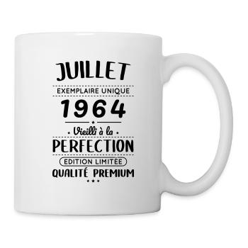 60th Anniversary - July 1964 Perfection - Mug - white - Right