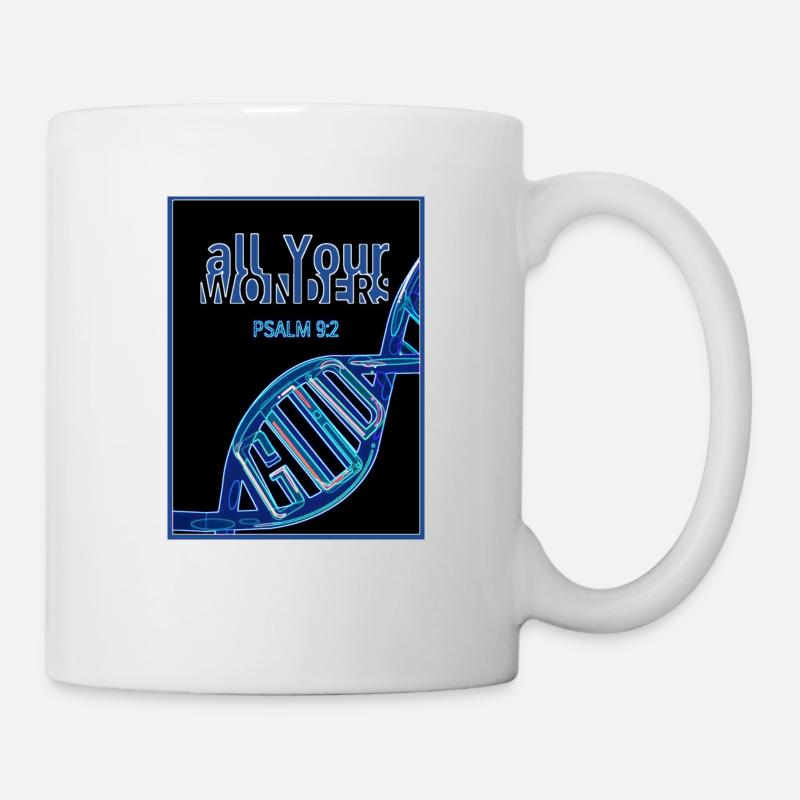 all YOUR wonders DNA - Mug - white