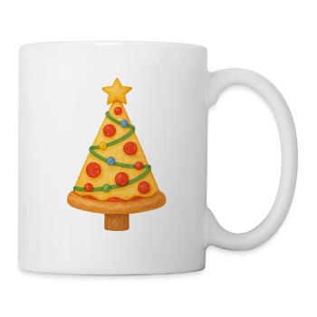 Pizza Christmas Tree - Mug - white - Right