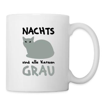 At night all cats are gray - Mug - white - Right