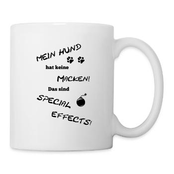 My dog has no quirks - Mug - white - Right