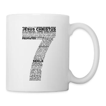 Zahl Gottes - Tasse - Weiß - Rechts