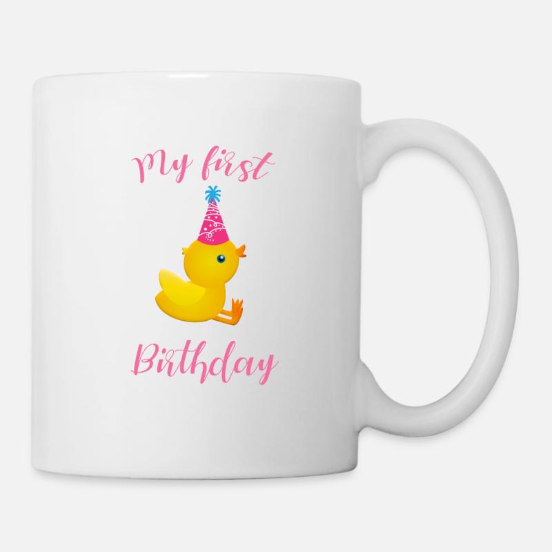 My first Birthday - Tasse - Weiß