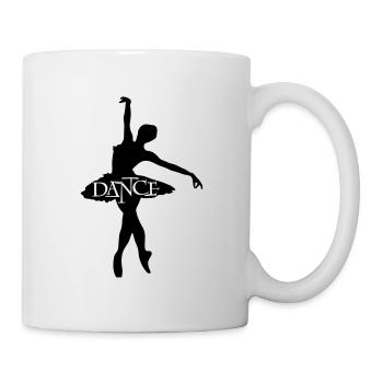 danse - Mug blanc - blanc - Droite