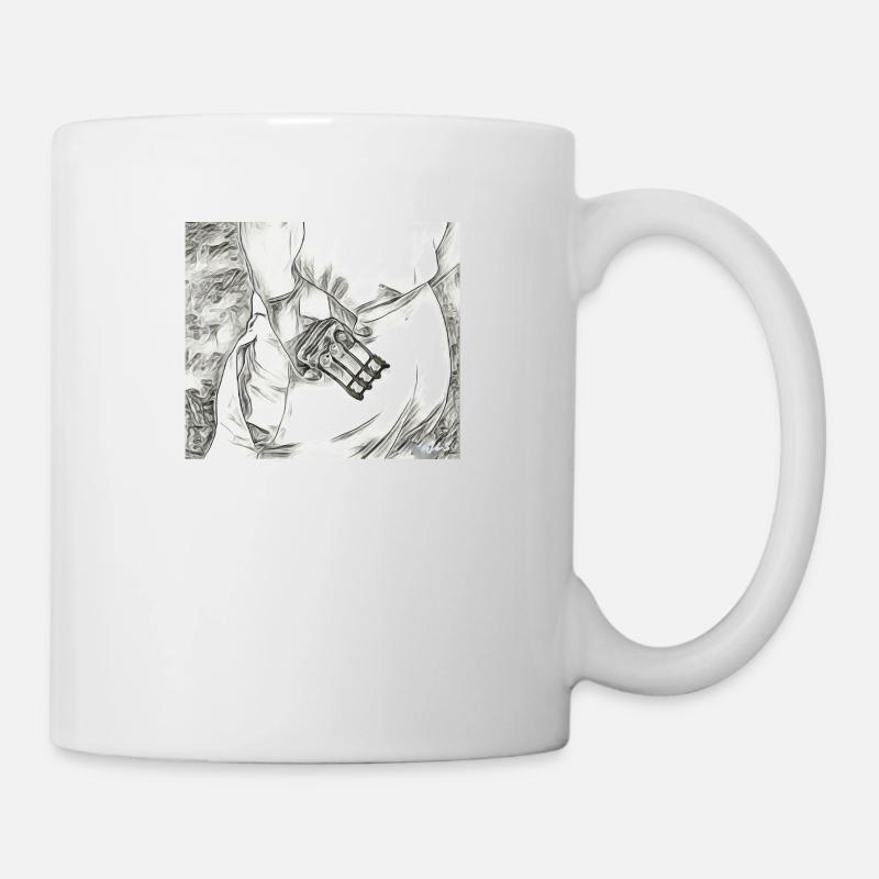 raseteur camargue - Mug blanc - blanc