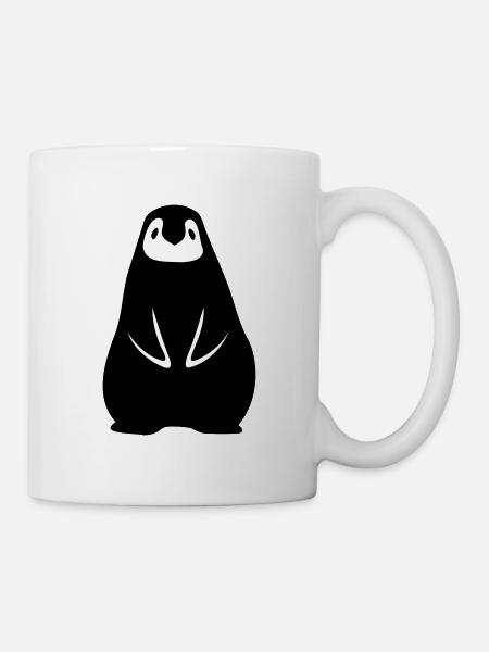Penguin baby penguin child penguin baby gift idea - Mug - white