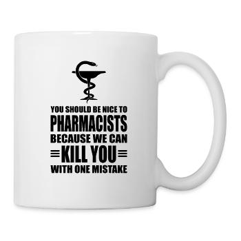 Pharmacists Pharmacie Cadeau - Mug blanc - blanc - Droite
