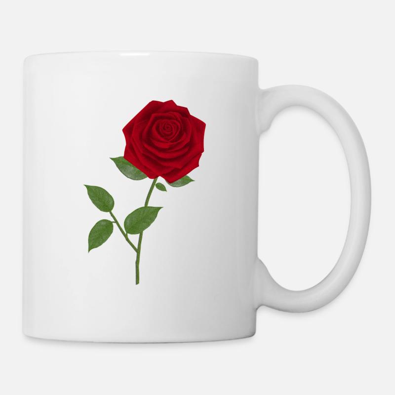 Roses - Mug - white