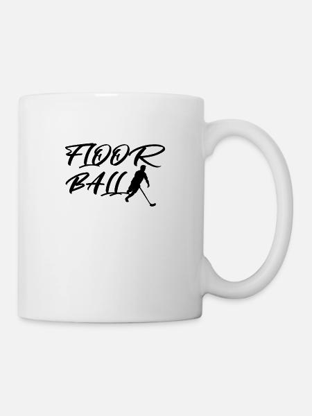 Unihockey Floorball Salibandy Innebandy Hockey Ges - Tasse - Weiß