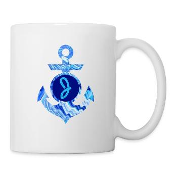 Anker e 80 j - Mug blanc - blanc - Droite