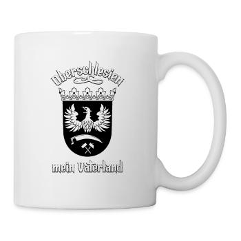 Oberschlesien mein vaterland Geschenk Polen Polska - Tasse - Weiß - Rechts