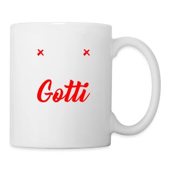 Gotti Götti Schweiz Geschenk zu Weihnachten - Tasse - Weiß - Rechts