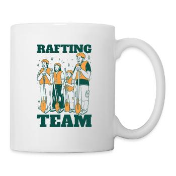 Tenue d’équipe de rafting pour les équipes de navigation de plaisance en montagne - Mug blanc - blanc - Droite
