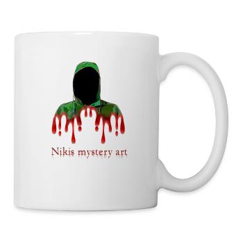 Nikis mystery art - Tasse - Weiß - Rechts
