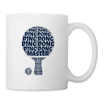 Tischtennisschläger Ping Pong Master Ball - Mug - white - Right