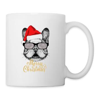 Frohe Weihnachtsfeier - Tasse - Weiß - Rechts