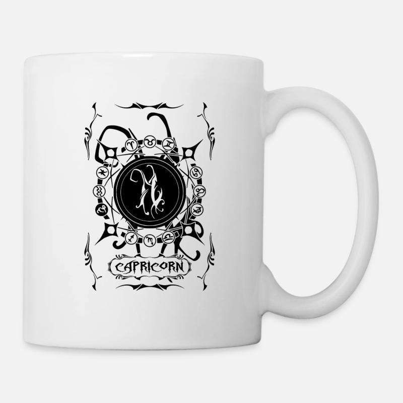 STEINBOCK Sternzeichen Steinbock - Tasse - Weiß