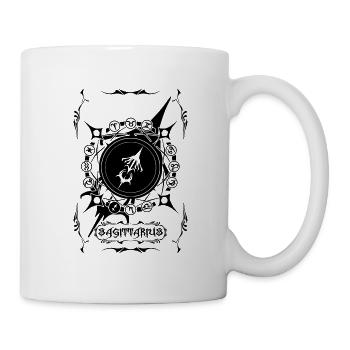 SCHÜTZE Sternzeichen SCHÜTZE - Tasse - Weiß - Rechts