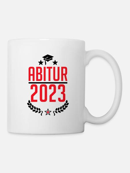 Abi 2023 - Abitur Abschluss Studium Abiturient - Tasse - Weiß