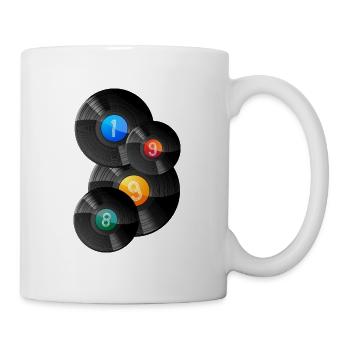 1998 Musik Geburtstag Geschenk - Tasse - Weiß - Rechts
